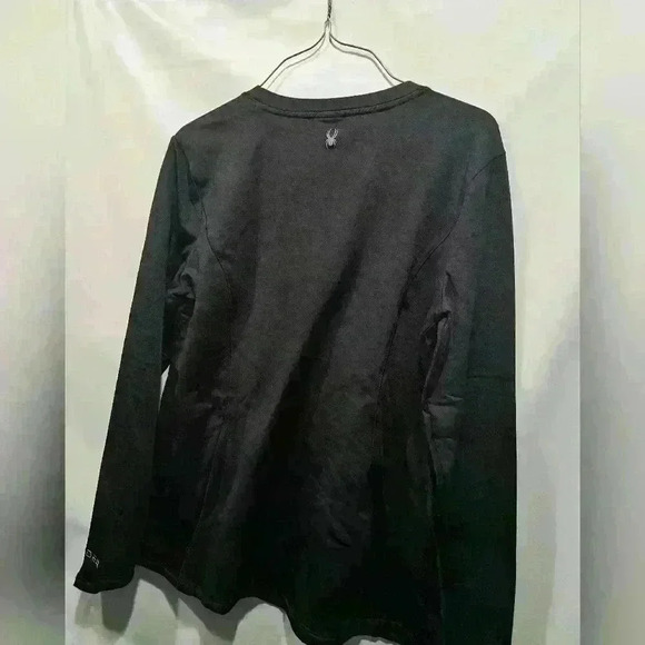 SpyderActive black long-sleeved size L - Picture 2 of 9